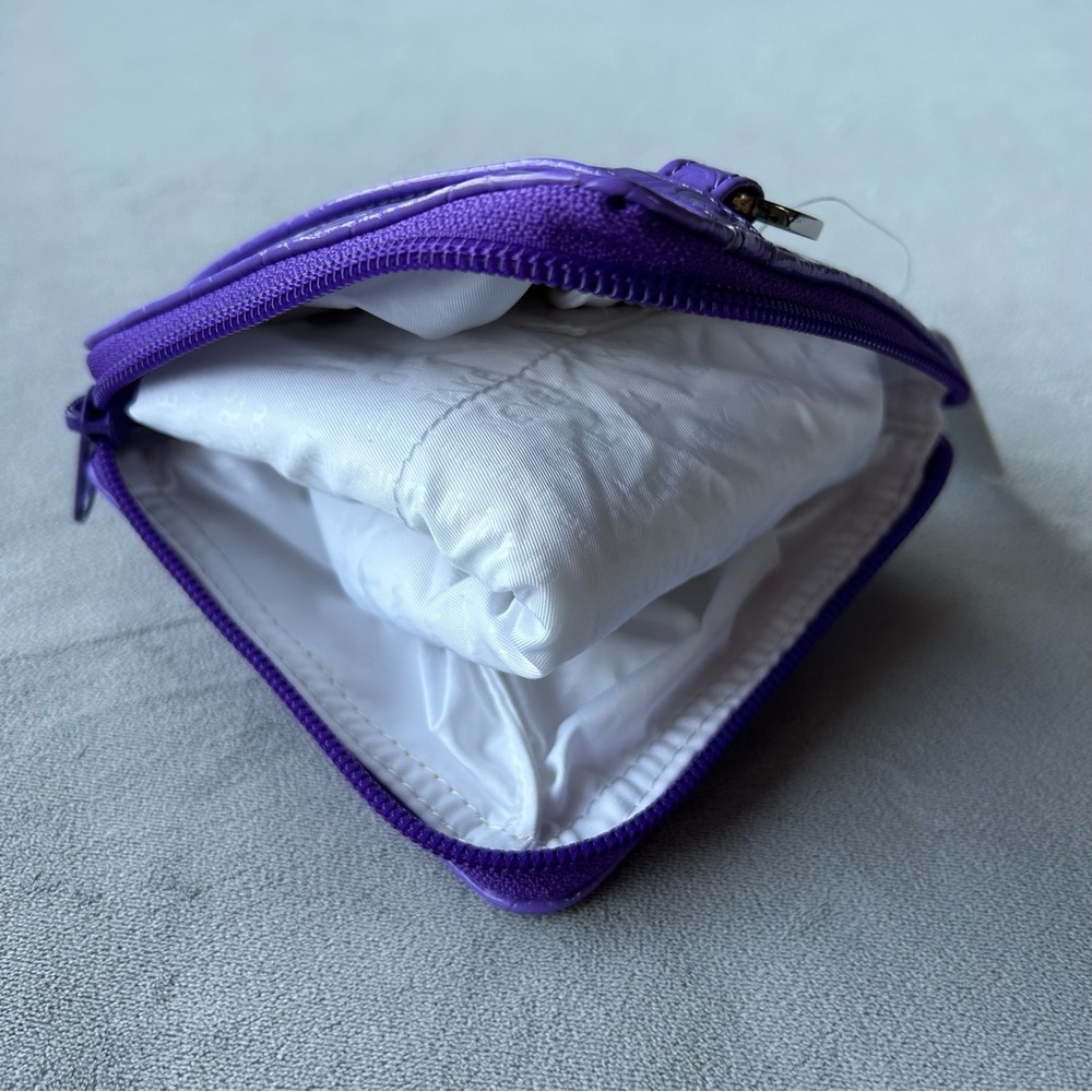 Lululemon ~ Go-Go Shopper ~ Purple ~ Cloth Reusable Zip Up Shopping Bag ~ NWT - Picture 2 of 13